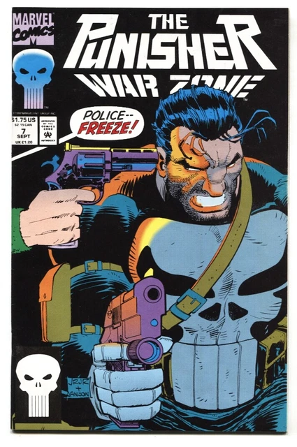 Punisher War Zone #7 - 1992 - Marvel - NM- - comic book