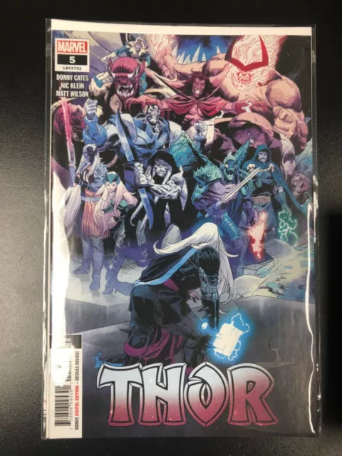 THOR 5 NM 5D Nic Klein variant 2020 Donnie Cates Second 2nd print BLACK WINTER