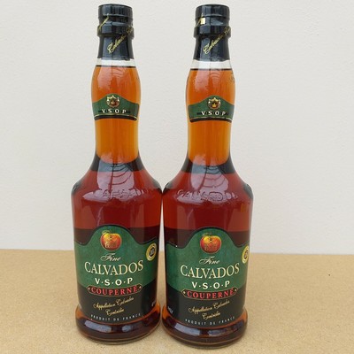 COUPERNE FINE CALVADOS V.S.O.P. 40% Alkohol Frankreich 2 Flaschen EUR ...