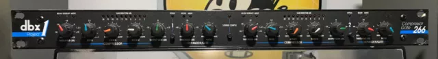 DBX 266 Project 1 Analog Stereo Compressor/Limiter 2-Channel with Sidechain