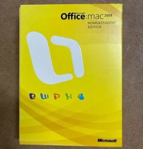 Microsoft Office 2008 Home and Student Edition for Mac