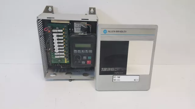 Guaranteed Good Used! Allen-Bradley 1336-Plus Drive 1336S-Brf20-Aa-En4-Ha1-L6