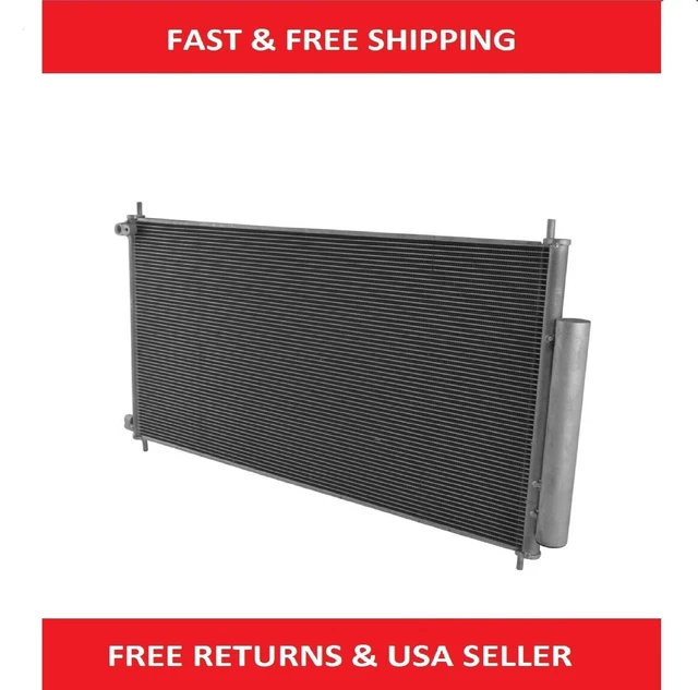 Aluminum Ac Condenser Drier Receiver Fits Honda CR-V CRV 2012-16 EX-L Sport New