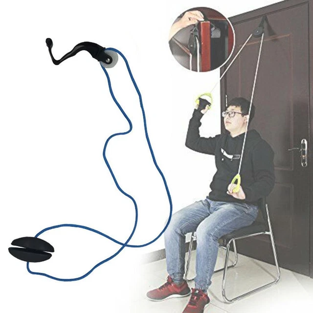 Cuerda de polea para el hombro poste rehabilitación ejercicio D0U2 L6C0 K0J7
