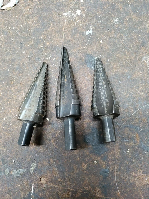 Lot of 3 Step drills, Klein, Irwin #4,14 & 34404