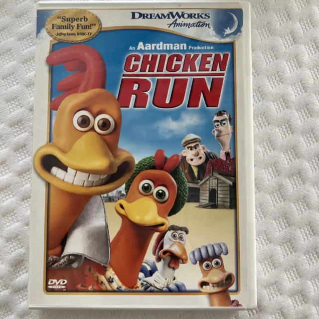 CHICKEN RUN (DVD, 2000, Widescreen) DreamWorks Animation $5.97 - PicClick
