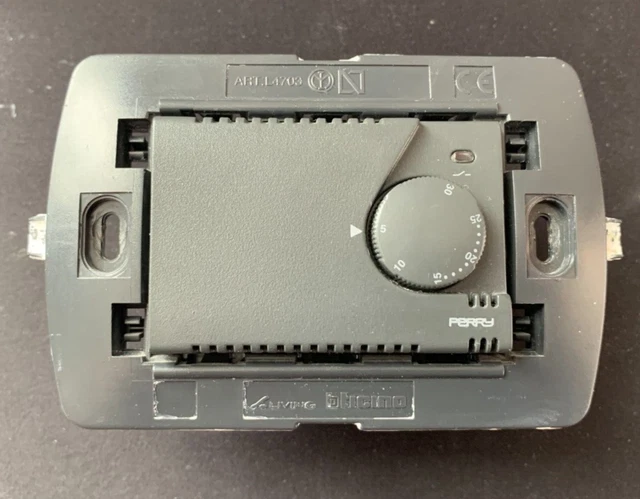 Termostato Elettronico Da Incasso MC Perry 1TITE301 - 230V, Con LED, Per Riscaldamento - Foto 2