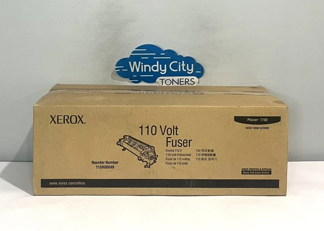Xerox 115R00049 Phaser 7760 Fuser Kit 110V 100K for 7760DN 7760DX 7760GX OEM NEW