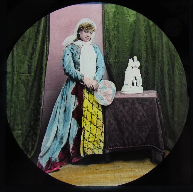 Glass Magic Lantern Slide PILGRIMS PROGRESS NO27 C1890 PHOTO JOHN BUNYAN STORY