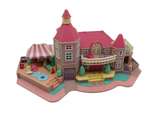 ⚡Bluebird Polly Pocket Light Up Magical Mansion Retro 1994 DEFEKT OHNE FIGUREN⚡