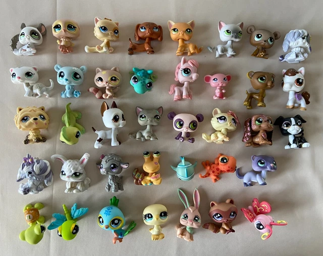 LITTLEST PET SHOP HUGE LOT 38 pieces, of Dog, Mix Pets LPS Hasbro 150.