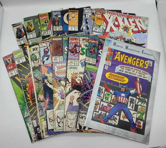 Marvel Comics: Bundle Of 15! Job Lot, Low Grade Reader Copies! 99p Start