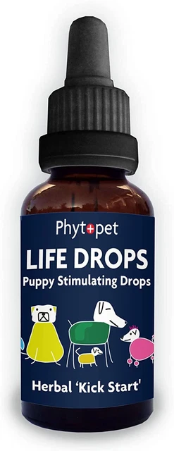 Gotas de vida Phytopet | Remedio herbal 100% natural | Gotas estimulantes para fallar
