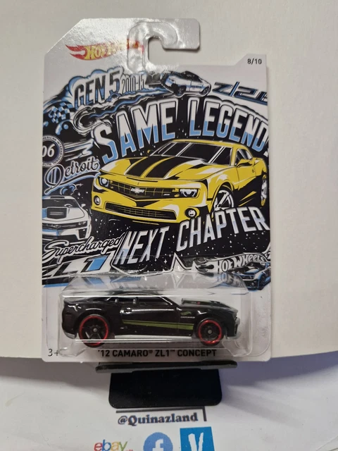 HOT WHEELS 2018 serie 50th anniversary '12 Camaro ZL1 concept