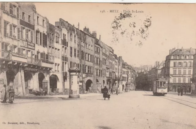 CPA 57 METZ Place St-Louis