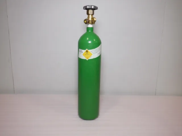 Empty 17" Gas Cylinder With Valve