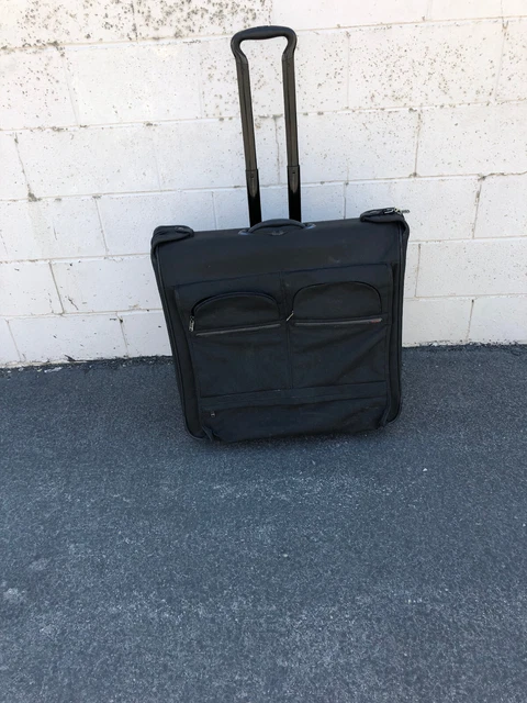 Tumi Alpha  Nylon 2 Wheeled Large Rolling Garment Luggage Bag 22032D Black 2