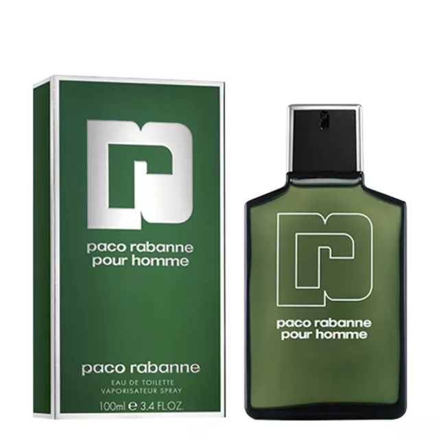 Paco Rabanne Pour Homme Eau De Toilette Hommes Neuf 100 ml