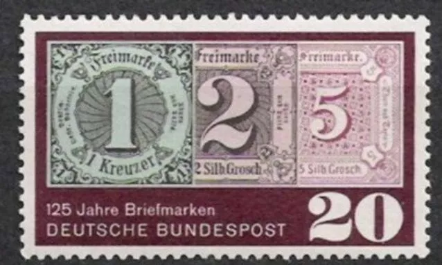 BUND Nr.482 ** 125 Jahre Briefmarken 1965, postfrisch