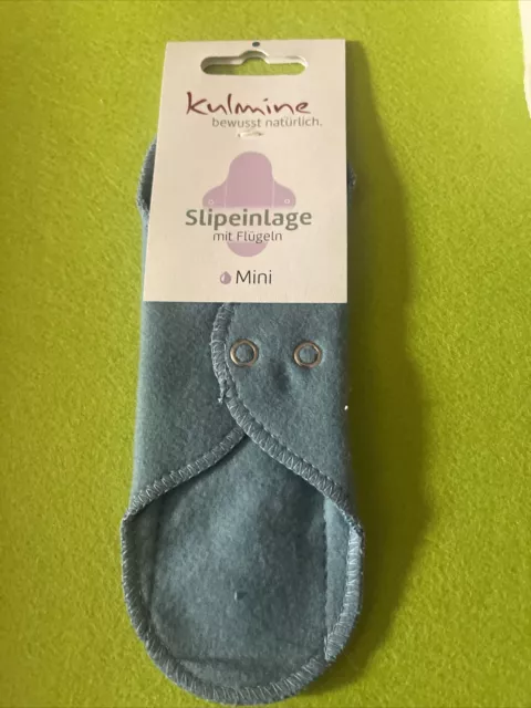 Kulmine Bewusst Natürlich Slipeinlage Mini Neu Blau