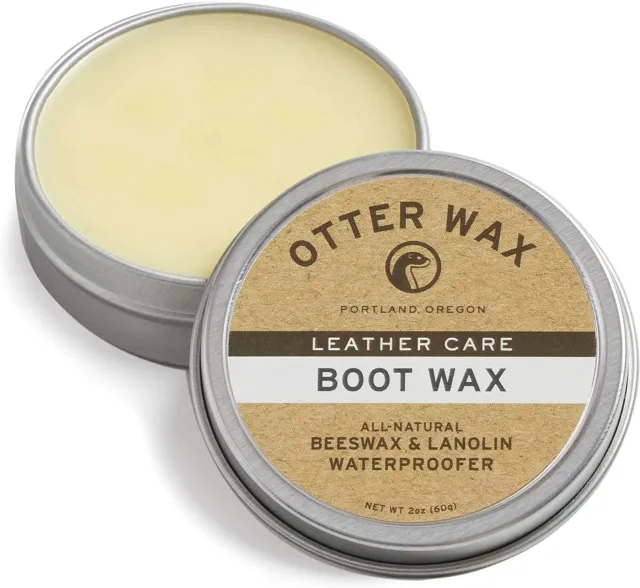 Boot Wax | 2Oz | All-Natural Leather Waterproofer | Made in USA