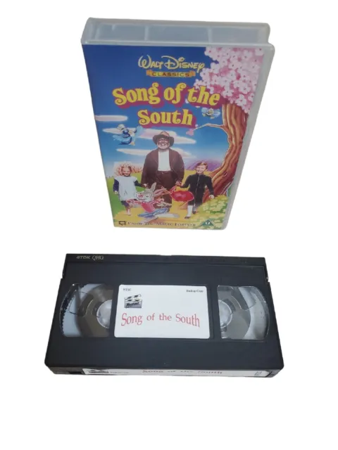 Song of the South NTSC Rental Copy VHS Walt Disney Classics Back Up Copy Tape