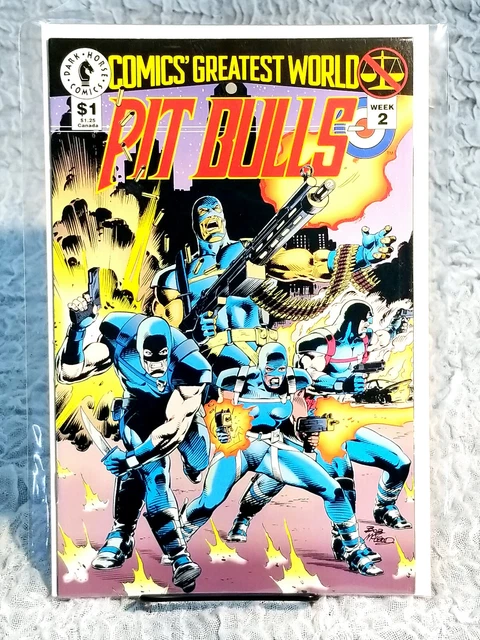 1993 Dark Horse Comics Greatest World Pit Bulls Week 2 June