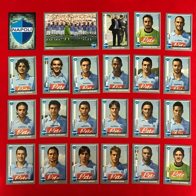 FIGURINE CALCIATORI PANINI 1985/86 Squadra Fiorentina Completa Con