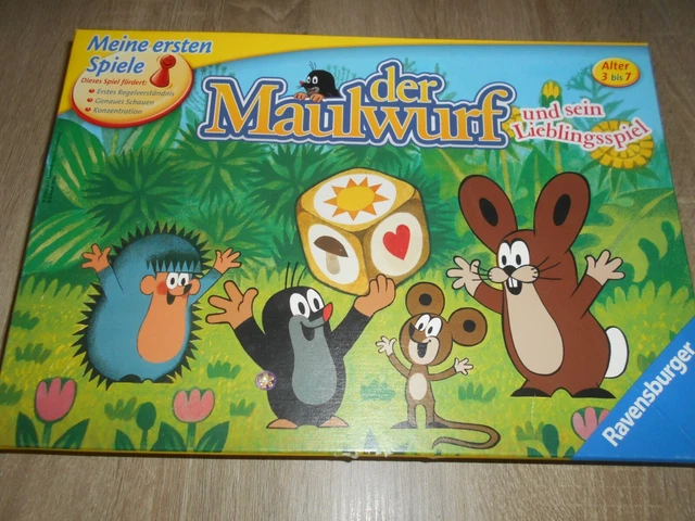 Ravensburger: Der Maulwurf und sein Lieblingsspiel ab 3 Jahre - komplett