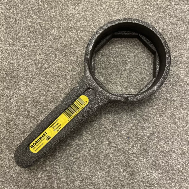 Brand New Monument Heavy Duty 361T Box Ring Immersion Heater Spanner