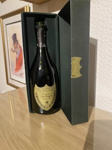 Dom Perignon Vintage 1996 Champagne Bottle Box Case Insert