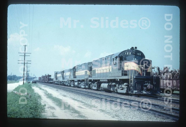 Duplicate Slide SAL Seaboard Air Line ALCOC420 122 & 3 Action
