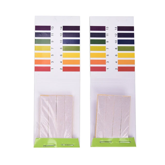 2X 80 STRIPS PH Test Strip Aquarium Pond Water Testing Test Paper