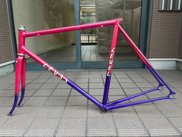 LEVEL NJS TRACK Bike Frame Keirin Pista Seat tube/Top tube 525mm