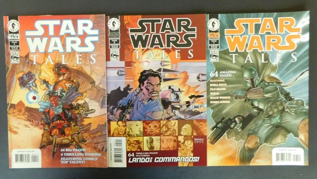 Star Wars Tales Dark Horse Comics Mixed Lot 4, 5, 7 (Features Ailyn Vel Cameo)