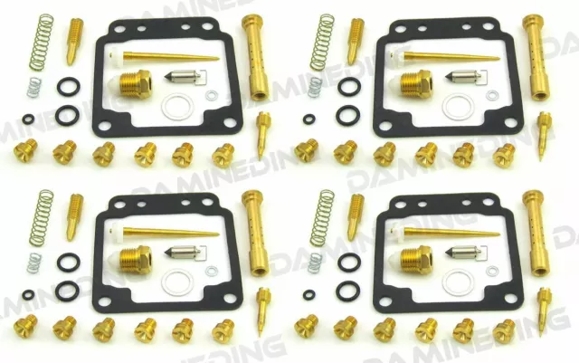 Deluxe Carburetor Carb Rebuild Repair Kit-SET OF 4-  XJ750 / XJ 750 Seca HSC32