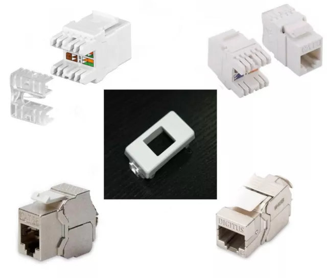 21.st - PRESA RETE CAT 5-6 UTP/STP TICINO MATIX BIANCO RJ45 FRUTTO PORTAFRUTTO