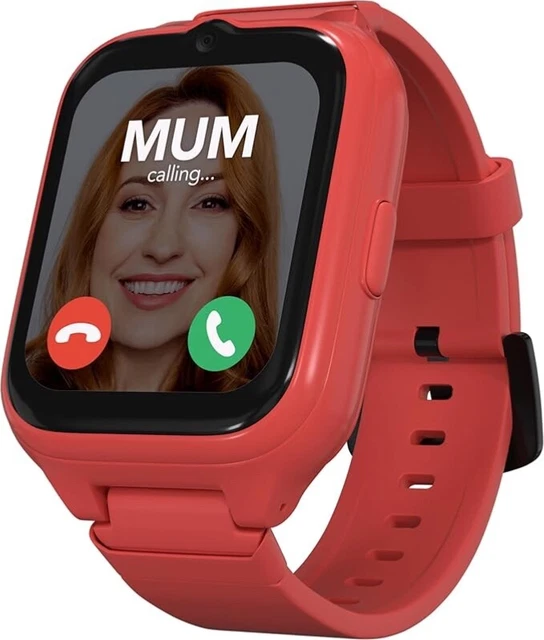 SMARTWATCH BAMBINI 4G con telefono GPS orologio WLAN videochiamata IP67 SOS impermeabile DE EUR