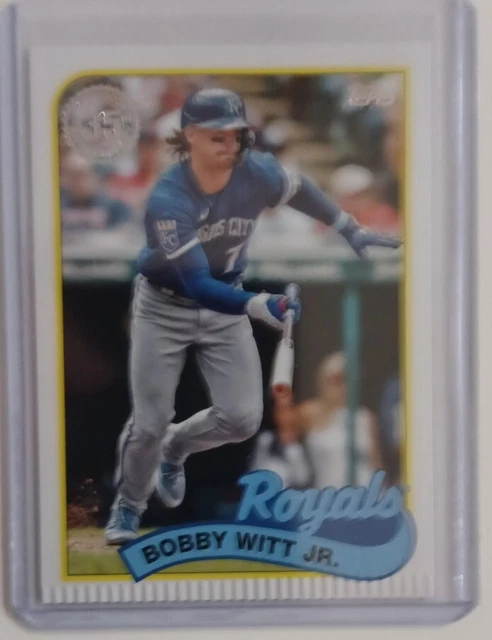 2025 Topps Series 1 Base Card #100 – Bobby Witt Jr. (Kansas City Royals) NM - View #5