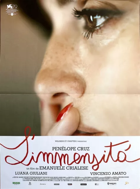 Affiche Cinéma L'IMMENSITA 40x60cm Poster / Emanuele Crialese / Penélope Cruz