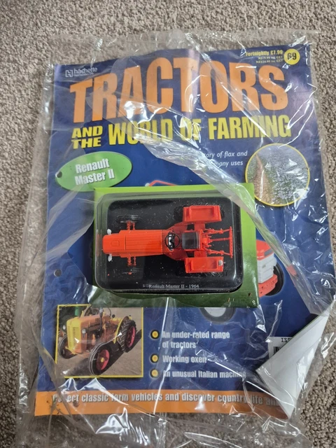 Modèle Réduit Tracteur Renault Master II 1964 1/43 Hachette - Neuf En Boîte I74