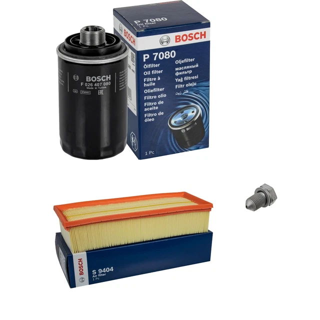 BOSCH INSPECTION SET de Filtres pour Audi A3 8P1 8PA 8UB 8UG VW Golf V ...