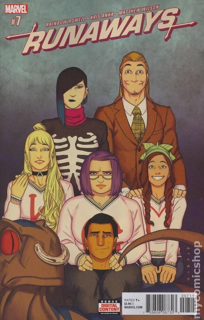 Runaways #7 VF 2018 Stock Image