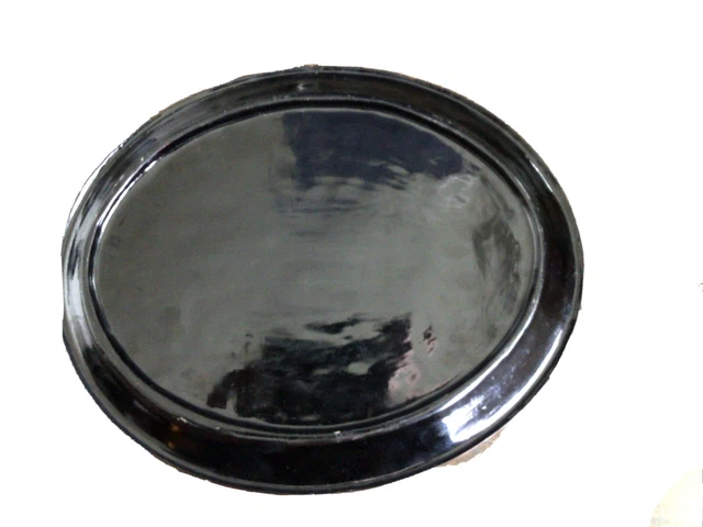 Large Burmese Lacquerware Oval Tray 4
