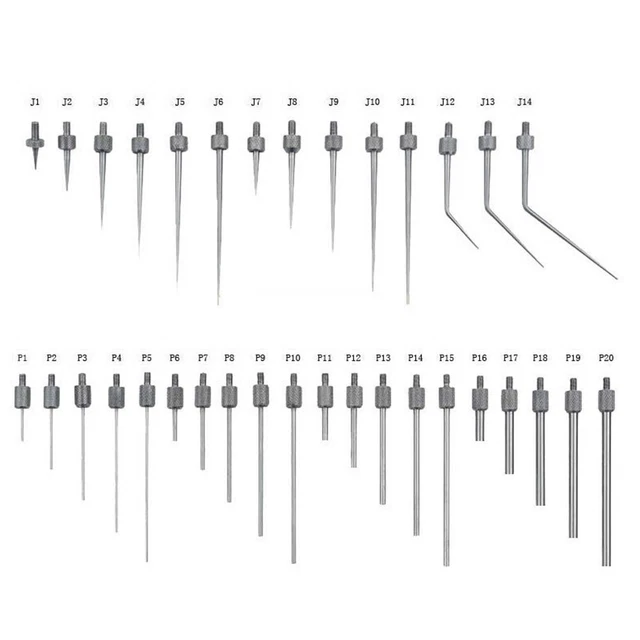 2 Tiges D'extension M2.5 Filetage Fin 50mm Et 100mm | Pour Indicateur à Cadran, Jauge De Profondeur