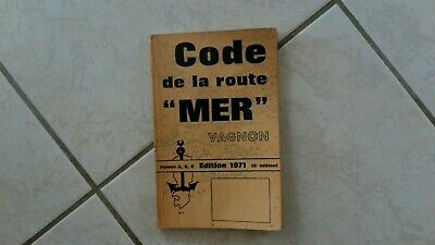 vintage 1973-Code de la route...mer du plaisancier de Vagnon Henri-envoi gratuit