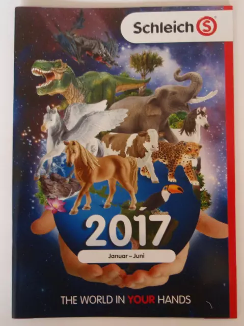 Schleich Katalog 2017 Januar-Juni A5 NEU