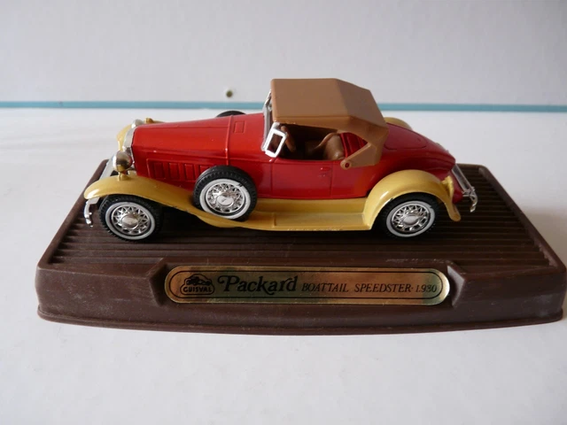 B7 1:43 MINI MARQUE 43 8A PACKARD BOATTAIL RUNABOUT SPEEDSTER LE BARON BLACK MIB | Australia