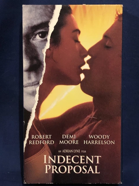 PROPOSITION INDÉCENTE VHS Robert Redford, Demi Moore, Woody Harrelson