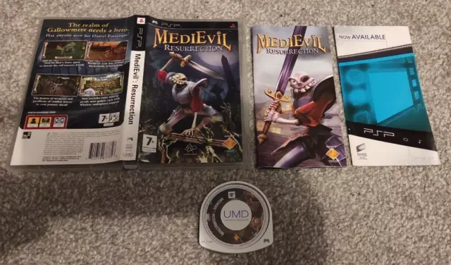 MEDIEVIL RESURRECTION DISC Only Psp 4.99 PicClick UK